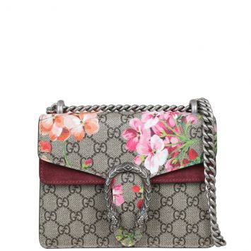 Gucci Dionysus Blooms Mini Bag Front with Strap