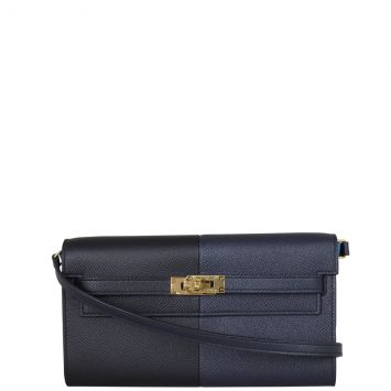 Hermes Kelly To Go Wallet Epsom Front with Strap