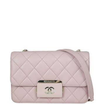Chanel Beauty Lock Flap Bag Small Front with Strap