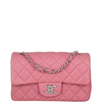Chanel Classic Single Flap Rectangular Mini Front With Chain