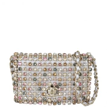 Chanel Strass Pearl Bag Front