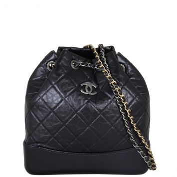 Chanel Gabrielle Backpack Small Front With Chain