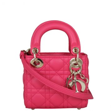 Dior Lady Dior Micro Front With Strap
