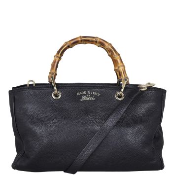 Gucci Bamboo Shopper Tote Medium Front With Strap