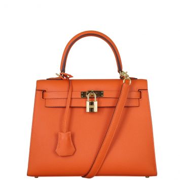 Hermes Kelly 25 Epsom Front With Strap