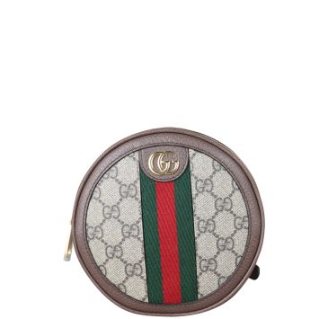 Gucci GG Supreme Ophidia Round Backpack Mini Front