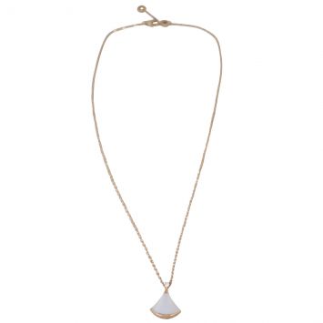 Bvlgari Diva's Dream Diamond Mother of Pearl Pendant Necklace