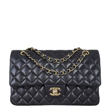 Chanel Classic Double Flap Medium Front With Chain