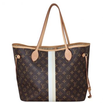 Louis Vuitton Neverfull MM My LV Heritage Monogram Front