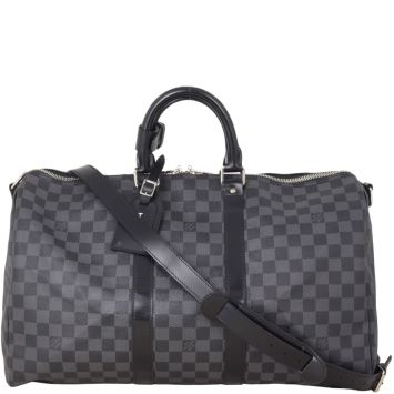 Louis Vuitton Keepall Bandouliere 45 Damier Graphite