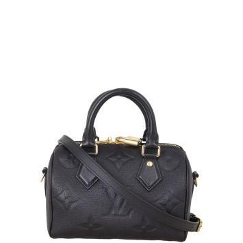 Louis Vuitton Speedy 20 Bandouliere Monogram Empreinte Giant