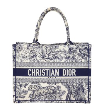 Dior Book Tote Medium Toile de Jouy Reverse