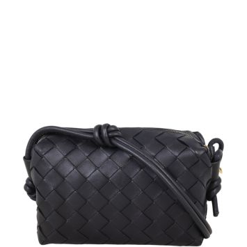 Bottega Veneta Intrecciato Loop Crossbody Mini