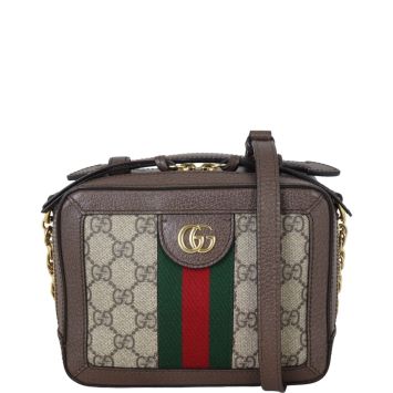 Gucci Ophidia GG Supreme Mini Top Handle Shoulder Bag