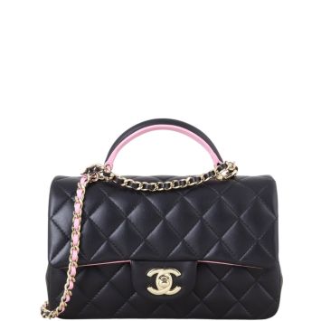 Chanel Classic Flap Mini Rectangular Top Handle Bag