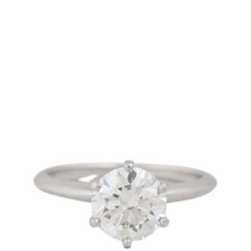 Tiffany & Co Tiffany Setting Solitaire Platinum Diamond Ring