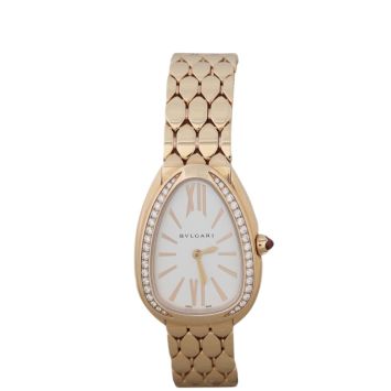 Bvlgari Serpenti Seduttori Diamond 18k Rose Gold Watch