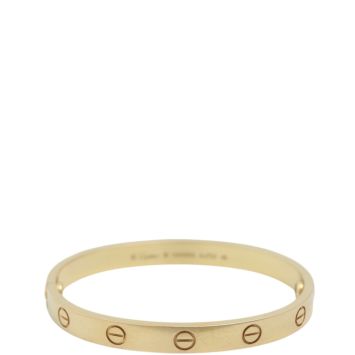 Cartier Love Bracelet 18k Yellow Gold