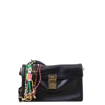 Prada Soft Sound Small Leather Shoulder Bag