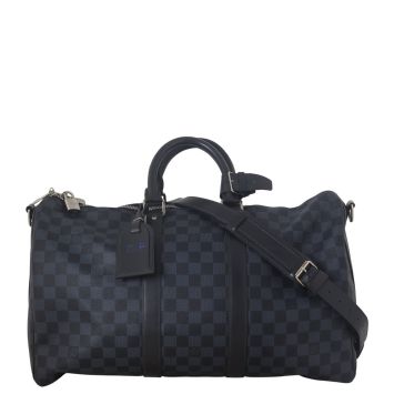 Louis Vuitton Keepall 45 Bandouliere Damier Cobalt