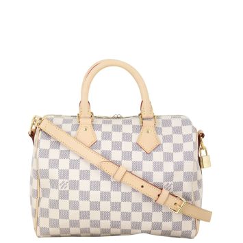 Louis Vuitton Speedy 25 Bandouliere Damier Azur