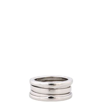 Bvlgari B.Zero1 18k White Gold Three Band Ring