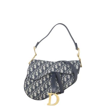 Dior Saddle Bag Oblique with Strap