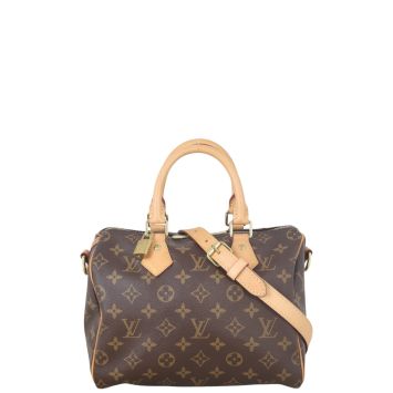 Louis Vuitton Speedy 25 Bandouliere Monogram