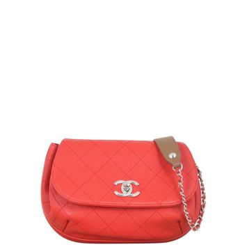 Chanel Accordion Saddle Bag