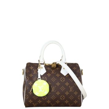 Louis Vuitton Speedy 25 Bandouliere Monogram LV Match