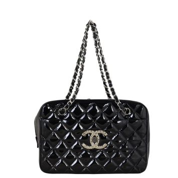 Chanel Brilliant Patent Camera Bag Large