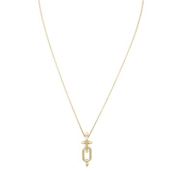 Tiffany & Co. Titan By Pharrell Williams 18k Yellow Gold Pendant Necklace