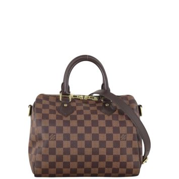 Louis Vuitton Speedy 25 Bandouliere Damier Ebene