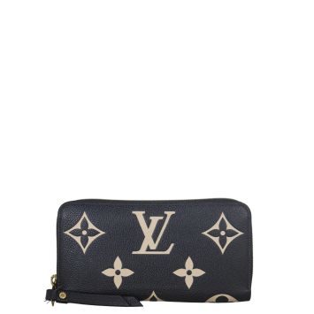 Louis Vuitton Zippy Wallet Monogram Empreinte Giant Bicolour 