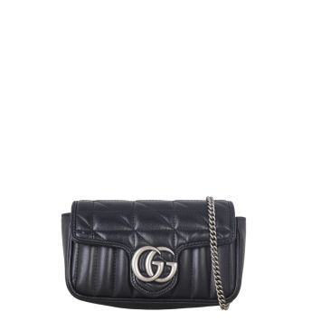 Gucci GG Marmont Matelasse Super Mini Shoulder Bag
