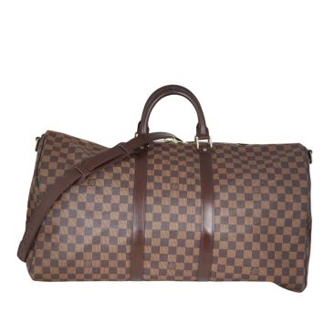 Louis Vuitton Keepall 55 Bandouliere Damier Ebene