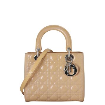 Dior Lady Dior Medium Patent