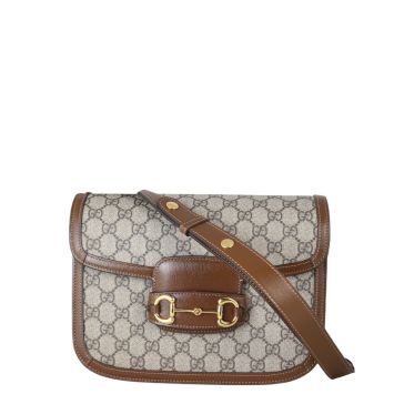 Gucci GG Supreme Horsebit 1955 Shoulder Bag