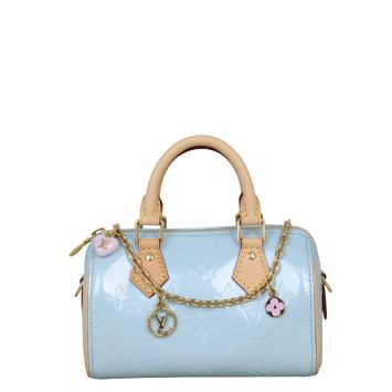 Louis Vuitton Nano Speedy Monogram Vernis