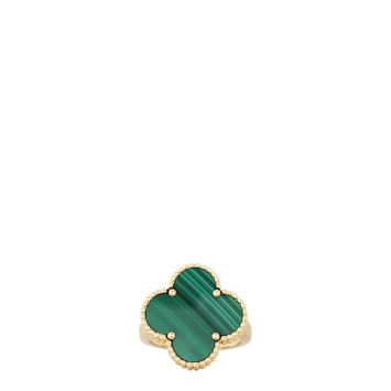 Van Cleef & Arpels Van Cleef & Arpels Malachite Magic Alhambra Ring