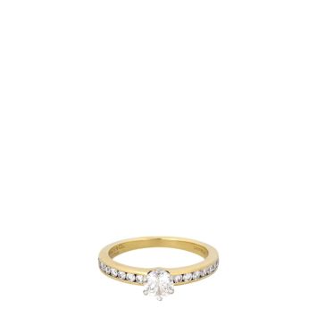Tiffany & Co Setting Channel-set Diamond Platinum Engagement Ring