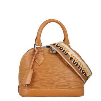Louis Vuitton Alma BB Epi with Embroidered Strap