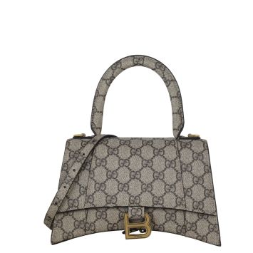 Gucci x Balenciaga The Hacker Project GG Supreme Hourglass Bag Small