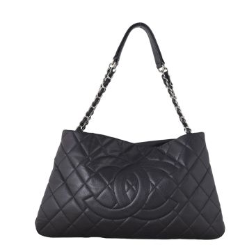 Chanel CC Zip Expandable Shoulder Bag