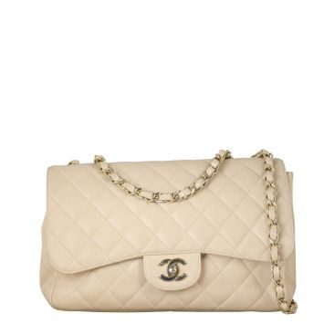 Chanel Classic Single Flap Jumbo Caviar