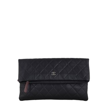Chanel Fold Over Clutch