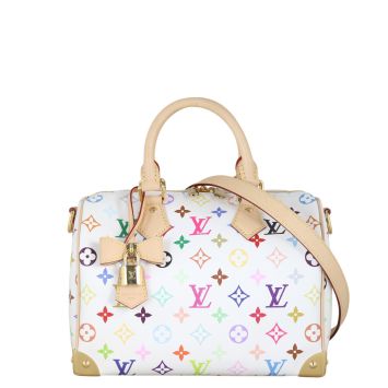 Louis Vuitton x Takashi Murakami Speedy 25 Bandouliere Monogram Multicolore