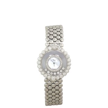 Chopard Happy Diamonds 18k White Gold Watch