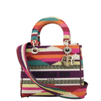 Dior Lady D-Lite Medium Front with strap