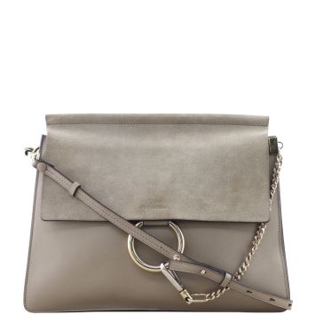 Chloe Faye Medium Shoulder Bag Front